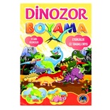 4e Dinozor Boyama Kitabı 128 Sayfa