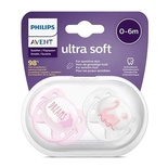 Philips Avent PHİLİPS/AVENT Ultra Soft Emzik 0-6 Ay Kız