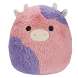 Squishmallows Fuzz-A-Mallows İnek Patty 30 cm