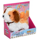 Sunman 2860 Sesli Hareketli Peluş Sevim Köpek Latte