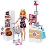 Barbie Süpermarkette Oyun Seti