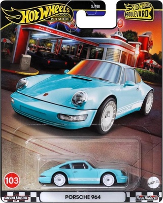 Hot Wheels Boulevard Premium Araçlar GJT68 - HRT73 PORSCHE 964