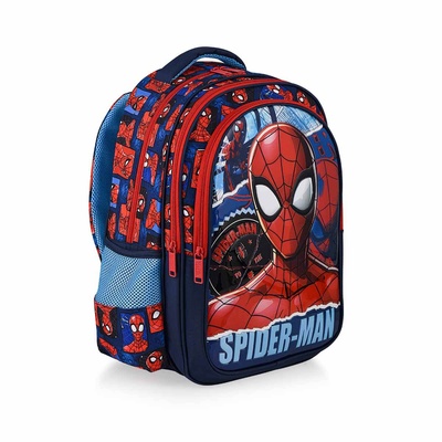 Spiderman İlkokul Çantası Trio Torn W2