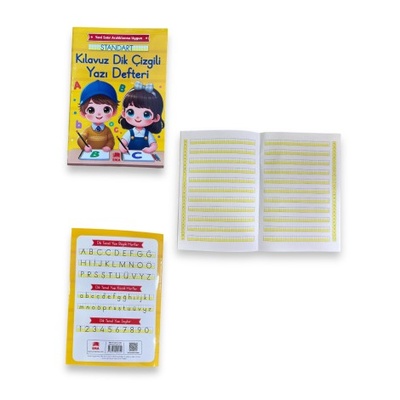 Ema Kitap Güzel Yazı Defteri Dik Çizgili 17x24 Ema Yayınları  ( YENİ MÜFREDAT )