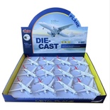 HW-777-2(2809)RED CB IŞIKLI METAL UÇAK -VRD