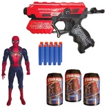 Spiderman Karakterli Dart Atıcı Fab-9519