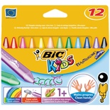 Bic Pastel Boya Plastidecor Karton Kutu Üçgen 12 Li 829773