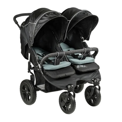Sunny Baby 814 Sweety İkiz Bebek Arabası Siyah