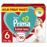 Prima Külot Bez Aylık Fırsat 6 No 15+ Kg 90'lı