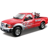 Maisto Ford F-350 Pickup 1999 1:27 Model Araba Kırmızı