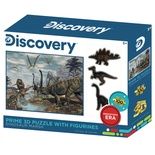 Prime 3D - Dinozor Bataklığı 100 Parça Puzzle ve Figür Set 15546