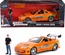 Hızlı ve Öfkeli Fast And Furious 1995 Toyota Supra 1:24 Ölçekli Pres Döküm Araba  Brian O'conner Figürü Dahil