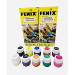 Fenix Kumaş Boyası 10 Renk 10x15ml