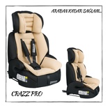 Convers Baby Crozz Pro İsofixli 9-36 Kg Bebek Oto Koltuğu  BEJ