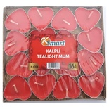 Tealight Mum 30'lu Paket (Kalpli)