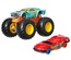Hot Wheels Monster Trucks ve Araba Seti 1:64 Arabalar NIGHT SHIFTER GRH81-HWN36