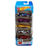 1806 Hot Wheels Beşli Araba Seti MOTOR SHOW HLY63