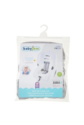 Babyjem Örme Havlu Oto Koltuğu Kılıfı 684 Gri