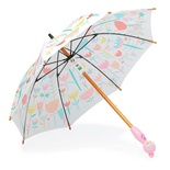 VİLAC Flower Pink Umbrella-Çiçekli Pembe Şemsiye