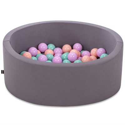 Wellgro Bubble Pops Gri Top Havuzu-Mint/Pembe/Lila