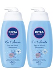 Nivea Baby Şampuan Saç ve Vücut 500 ml x 2