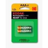 Kodak 1,2v 1000 Mah Aaa Şarjli Pil 2'Li