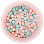 Wellgro Bubble Pops Pembe Top Havuzu-Pembe/Mint/Şeffaf