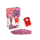 03688 Aksesuarlı Pembe Kinetik Oyun Kumu 500 gr -Dede