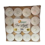 Tealight Mum Beyaz Yuvarlak 30'lu Paket