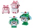 POLI MRT-674 Robocar Poli Mini Transforming Kasabanın Kurtarma Araçları 4lü Set