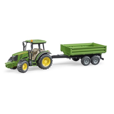 John Deere 5115 Traktör + Römork