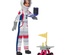 HRG45 Barbie Deluxe Kariyer Bebek - Astronot