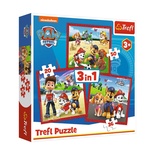 -34867 Paw Patrol 3IN1 Puzzle