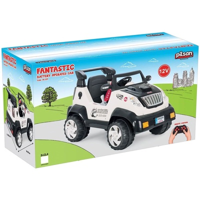 Pilsan Oyuncak 05 234 Fantastik 12v Uzaktan Kumandalı Akülü Araba Beyaz -pilsan