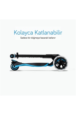 SmarTrike Xtend 3 Aşamalı Büyüyebilen Çocuk Scooterı (3-12 Yaş) - Blue