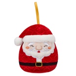 Squishmallows Yılbaşı Süsü - Noel Baba Nick 10 cm