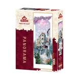 4484 Art Puzzle Çiçekler İçinde Venedik 1000 Parça Panorama Puzzle