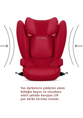 Cybex Solution B fix (Adac ödüllü latch bağlantı çocuk oto koltuğu 15-50kg)