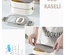 Vagonlife 1000 ml Iki Kat Üç Bölme Paslanmaz Çelik Bento Lunch Box Yeni Nesil Sefer Tası-Sos Kaseli MODEL-FFLBOX7081