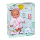 Bebelou Banyo Zamanı Bebek Seti, 35 cm / +3 yaş