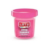 Lets Tekli Oyun Hamuru 115 Gram Pembe