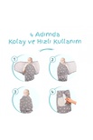 0 -3 AY Desenli Yeni Sezon Kundak %100 Pamuk - YENİ