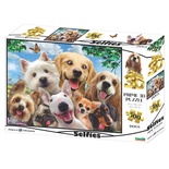 Prime 3D - Köpek Selfie 500 Parça Yetişkin Puzzle 10376