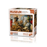 Wolf And Fox Hunt 1000 Parça Puzzle -KS Puzzle