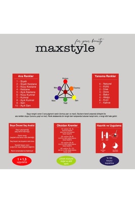 Maxstyle New Argan Keratin 2025/07.35 Bronz Kahve 60 Ml 1 Adet Saç Boyası