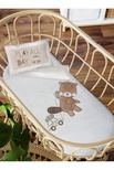 Luggi Baby Play All Day Anne Yanı Beşik 3'Lü Nevresim Takımı