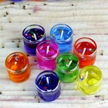 Dekoratif Jel Mum 6'li Paket