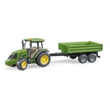 John Deere 5115 Traktör + Römork