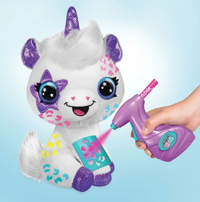 Airbrush Plush Boyanıp Yıkanabilen Peluş Unicorn