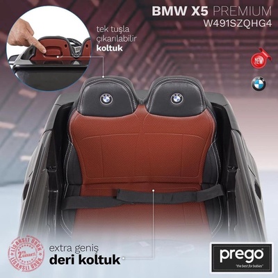 RollPlay Bmw X5 Premium 12V Akülü Araba/Siyah